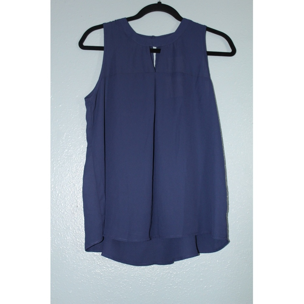 Navy Blue Blouse